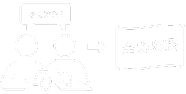 メッセージ募集のイメージ